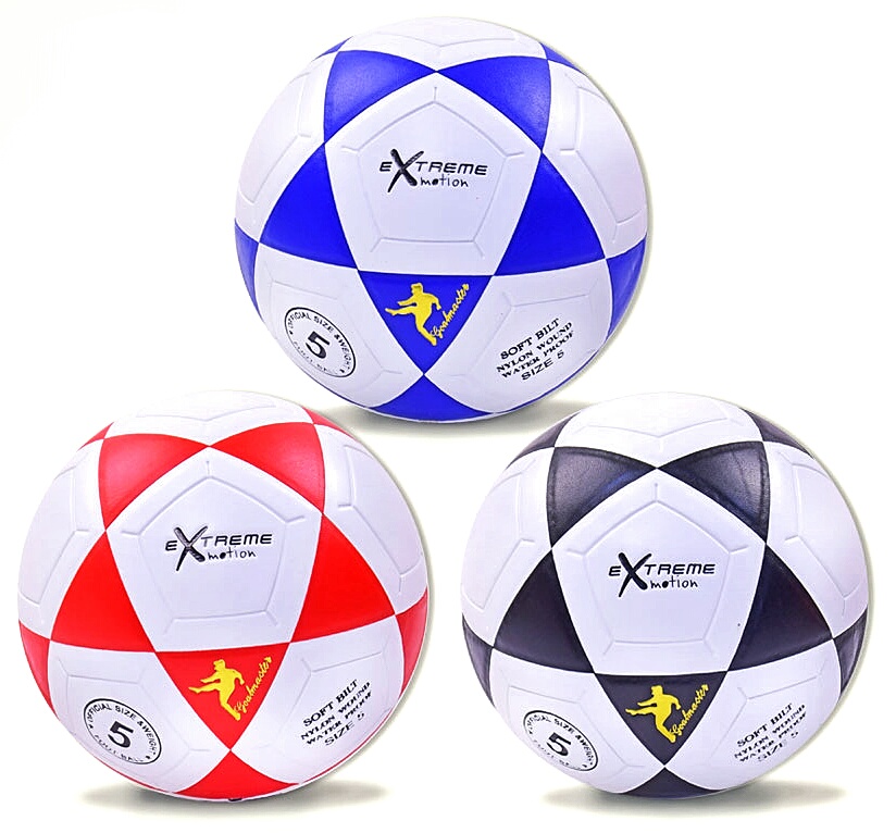 М'яч футбольний CL1831, кульок, ламінований, безшовний, PU, різні кольори