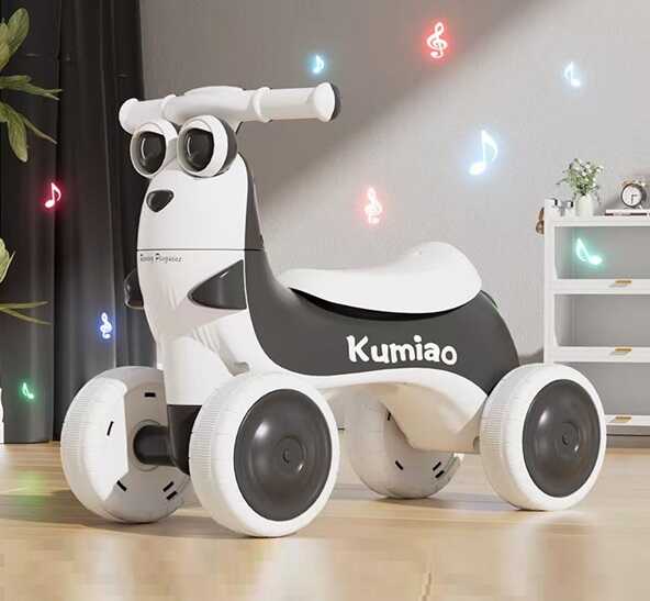 «Велобіг JOY 4-х колісний SL-30048 (1) колеса PU, рама пластик, озвучування та підсвічування, в коробці