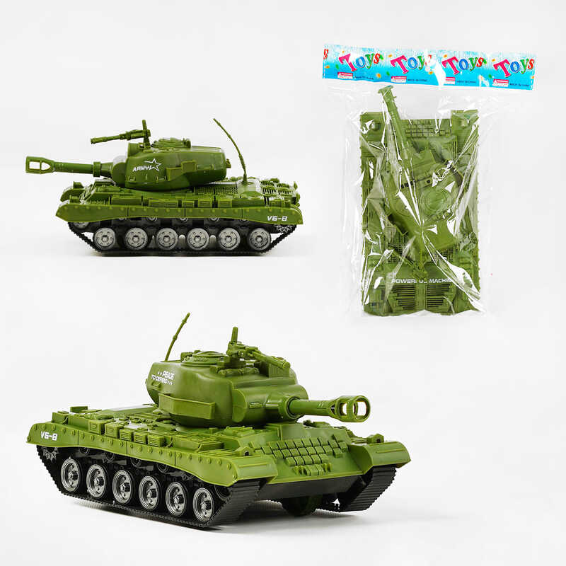 Танк H 666-1 (120/2) інерція, рухлива башта, кулемет, у пакеті