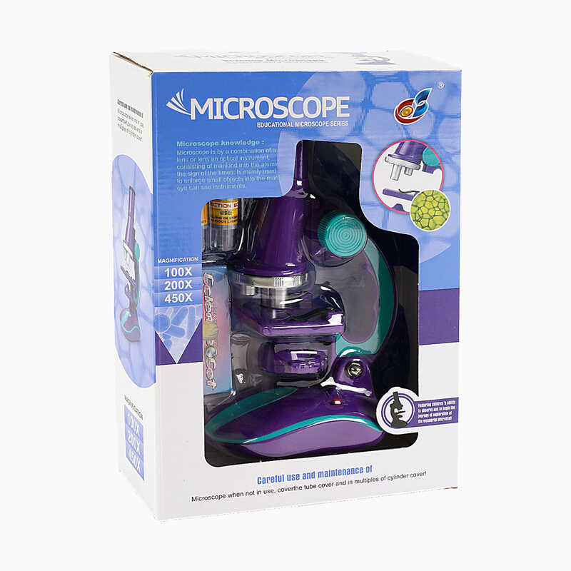 Мікроскоп С 2127 (60/2) розмір: 10х8х24 см, в коробці