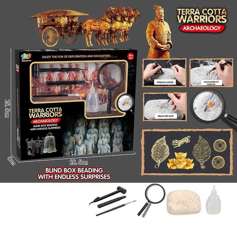 Розкопки 1112 H+ (48) брикет, інструменти, в коробці