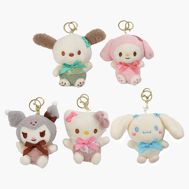 М'яка іграшка-брелок M 18613 (30) ЦІНА ЗА 20 ШТУК В УПАКОВЦІ, герой, середня висота - 12 см, металева фурнітура