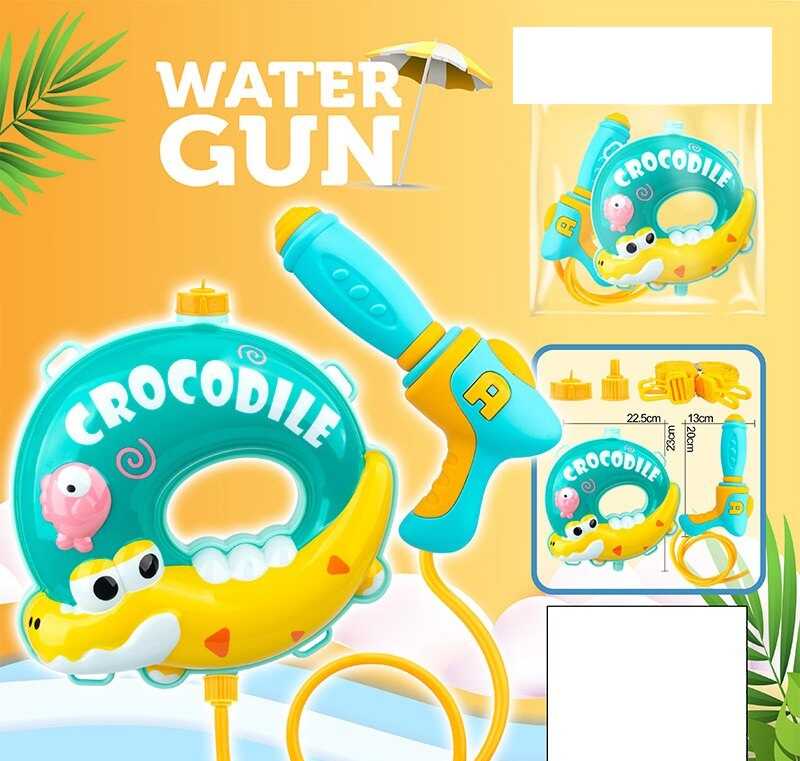 Водний пістолет з балоном TK-52020 (72) “TK Group”, помповий механізм, лямки регульованої довжини, в пакеті