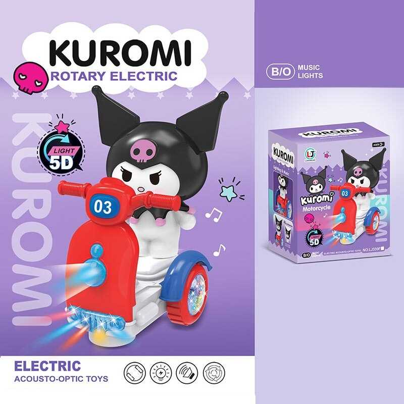 Гра LJ 339 F (120/2) фігурка героя, самокат на батарейках, підсвічування, мелодія, колесо вільного ходу, в коробці