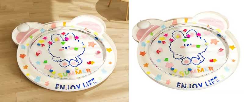 Килимок водний C 75190 (80) розмір 75х62см, в пакеті