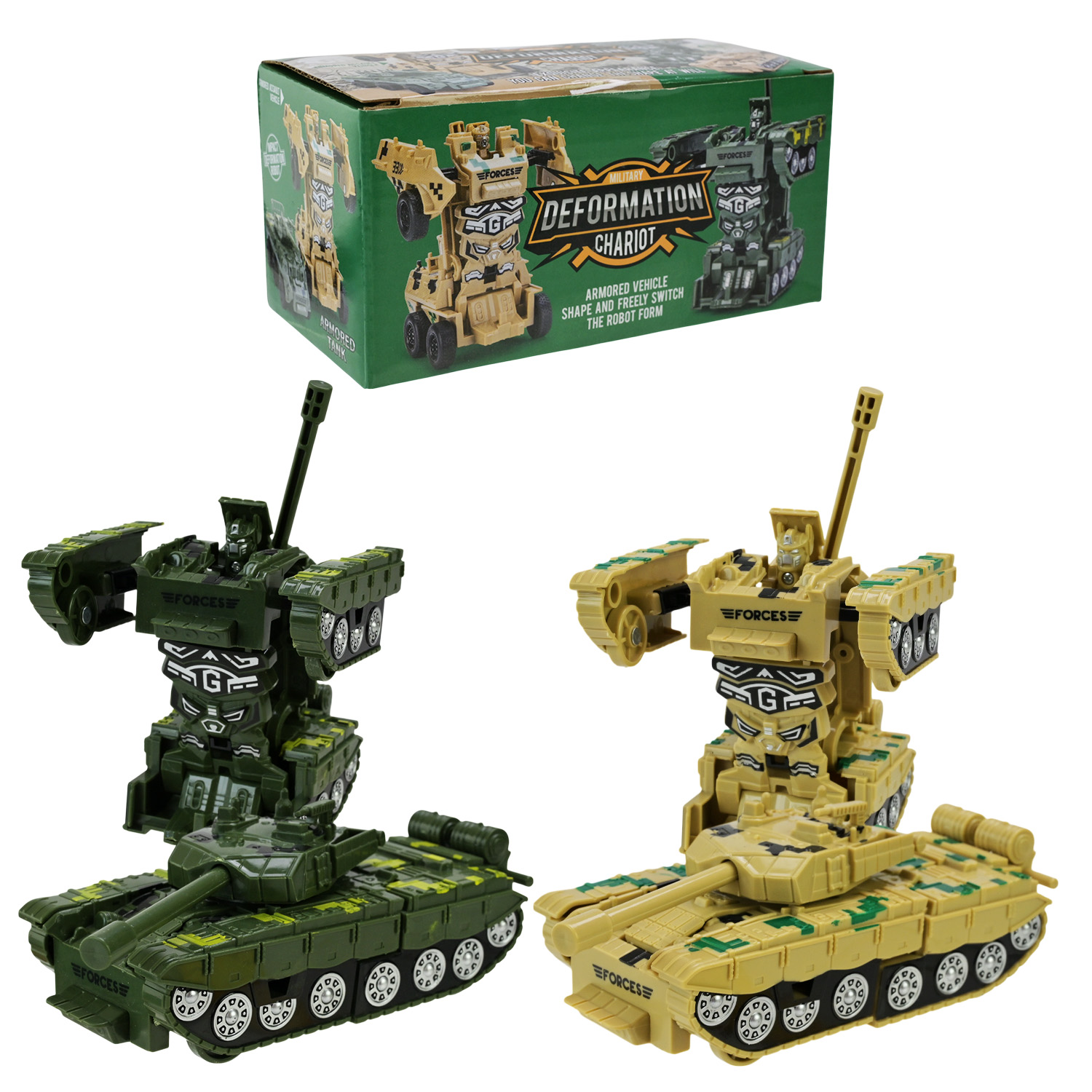 РОЗПРОДАЖ !!! Трансформер - танк 778-2 , 2 кольори, коробка