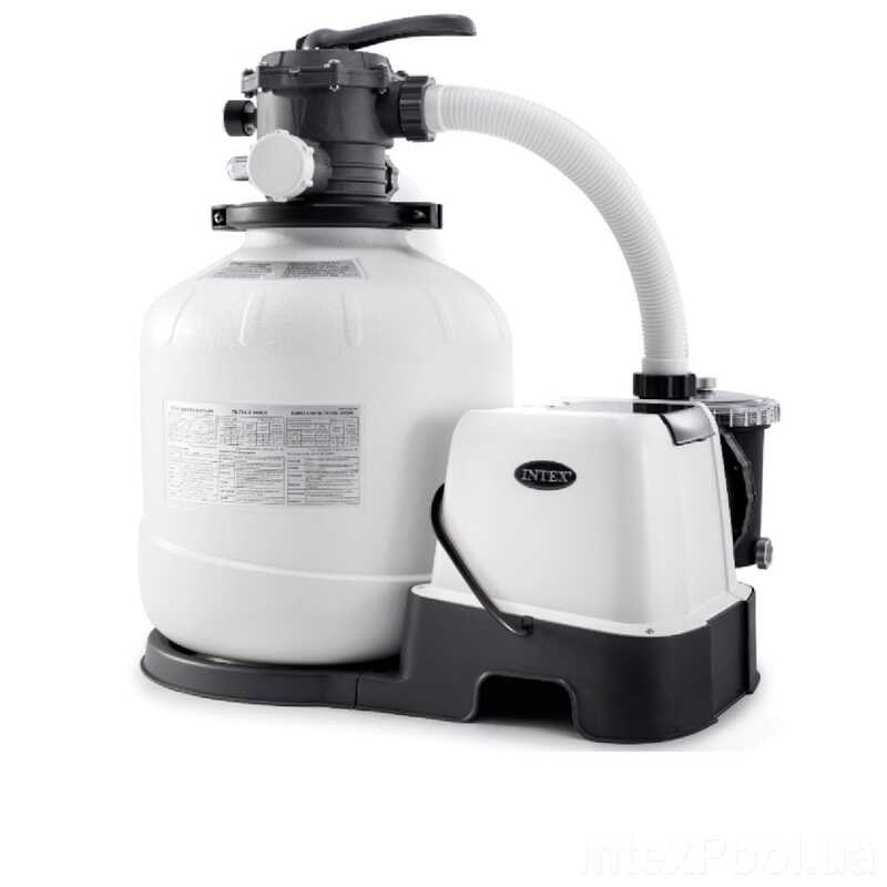 Intex Пісочний насос із хлоргенератором 26680 (1) 10 000 л/год, хлор 11 г/год, 55 кг