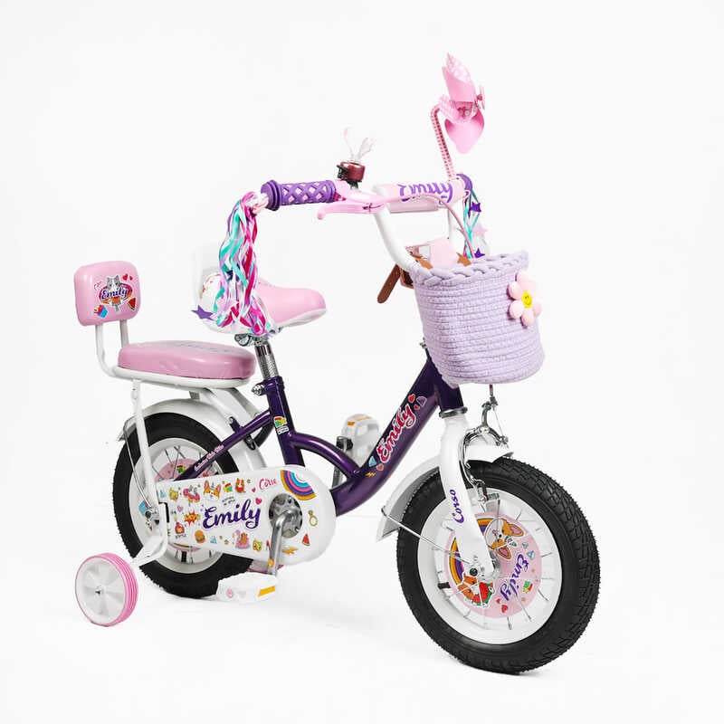 Велосипед 12" дюймів 2-х колісний "Corso" Emily ML-62588
