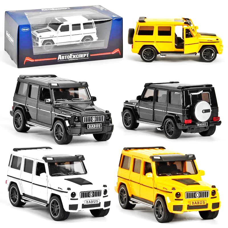 Джип EL 1208 "Авто Експерт" , «BRABUS» , 3 кольори, металопластик, 1:24, інерція, світло, звук, відчиняються двері, в коробці
