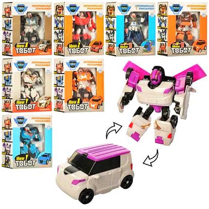 Трансформер - машина "TOBOT" 238 , коробка , мікс видів