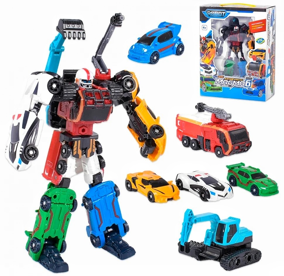 Трансформер «MAGMA 6» 535, 6в1, коробка