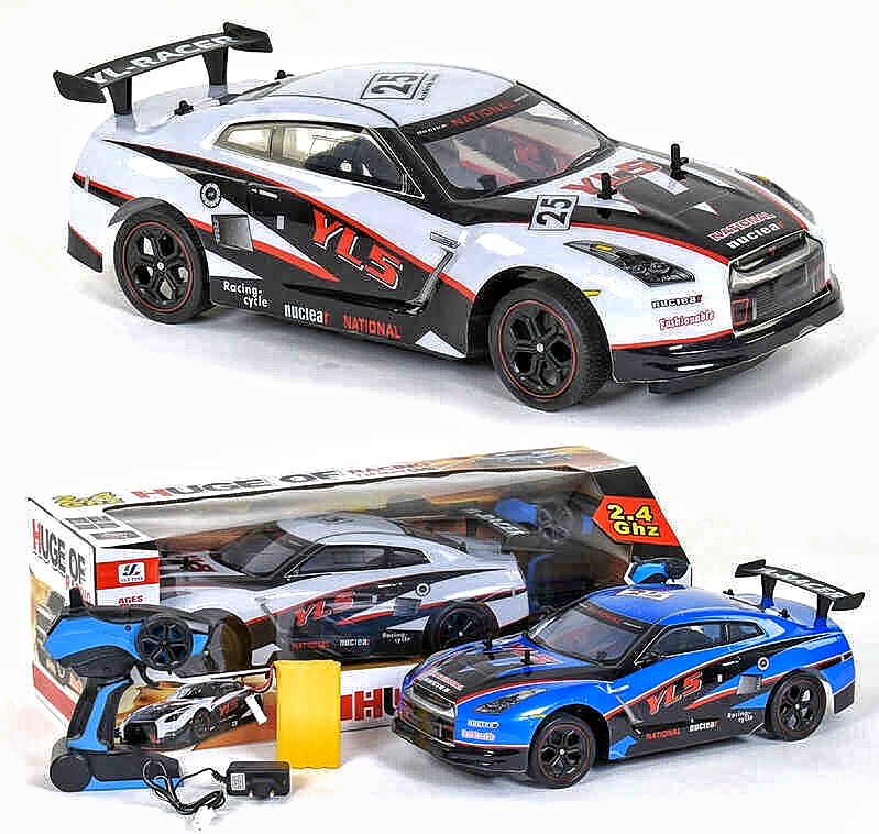 Машина на радіокеруванні YL - 01 , довжина 46 см, їздить зі швидкістю 20 км / год, USB-шнур, 2 кольори, акумулятор 9.6V, в коробці