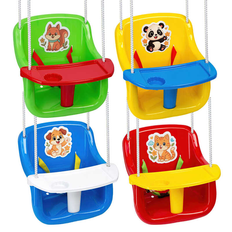 гр Гойдалка №8  Веселий малюк зі столиком 7010 (8) "Bamsic"