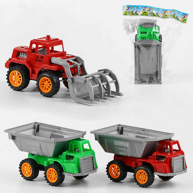 Спецтехніка 8010-6 (600/2) 1шт, інерція,  у пакеті