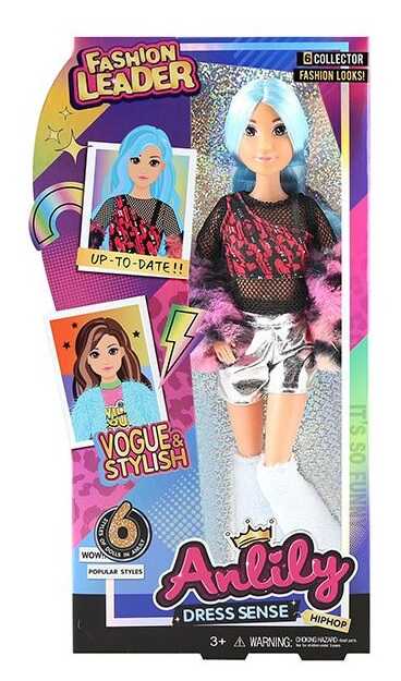 Лялька 616665 (48) висота 30 см, знімний одяг, шарнірні суглоби, в коробці