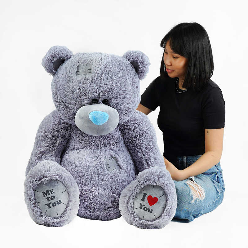 гр М`яка іграшка "Ведмедик Тео" Т91166 розмір 1.3м (1)