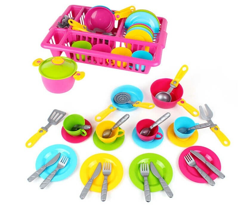 Набір посуду №5 3282, "Technok Toys", в сітці