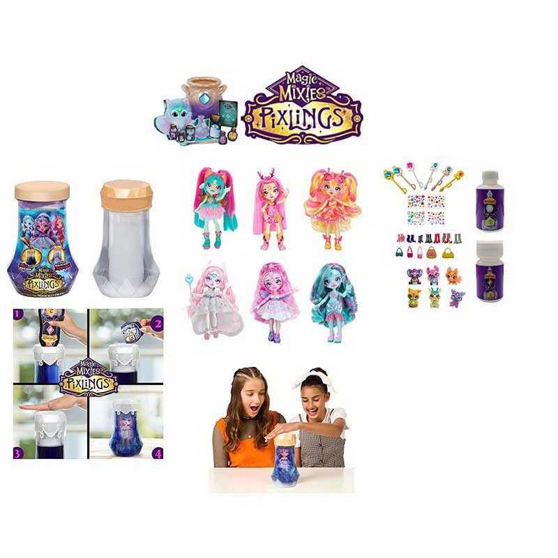 Лялька TK 2038 (144/2) 15 см, чарівна вода, шарнірні суглоби, аксесуари, наліпки, в коробці, ВИДАЄТЬСЯ МІКС ВИДІВ