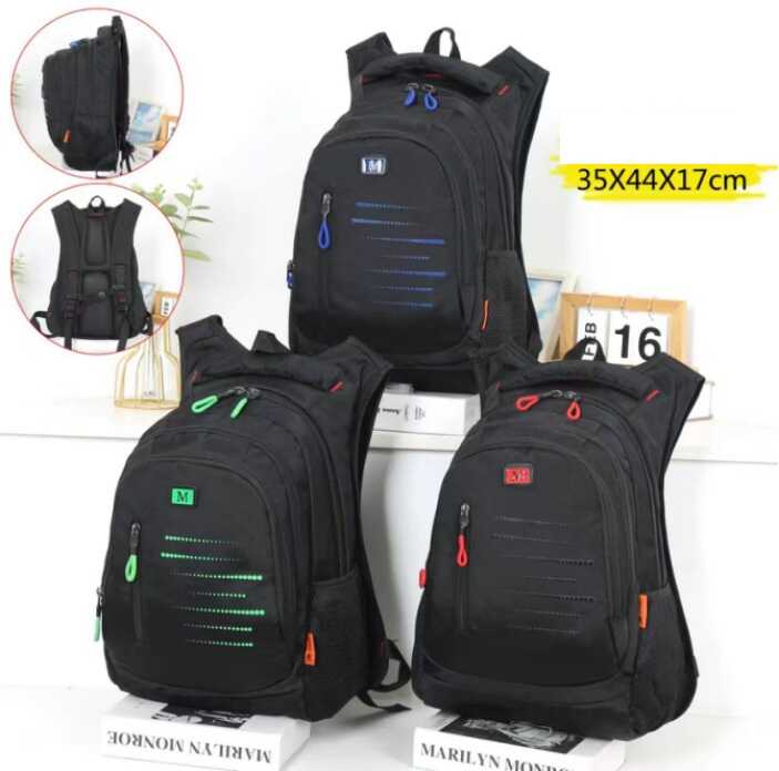 Рюкзак C 72797 (50) 3 види, 35х17х44 см, ортопедична спинка, 3 відділення, 2 бокові й 1 передня кишені, регульовані ремінці, в пакеті, ВИДАЄТЬСЯ МІКС