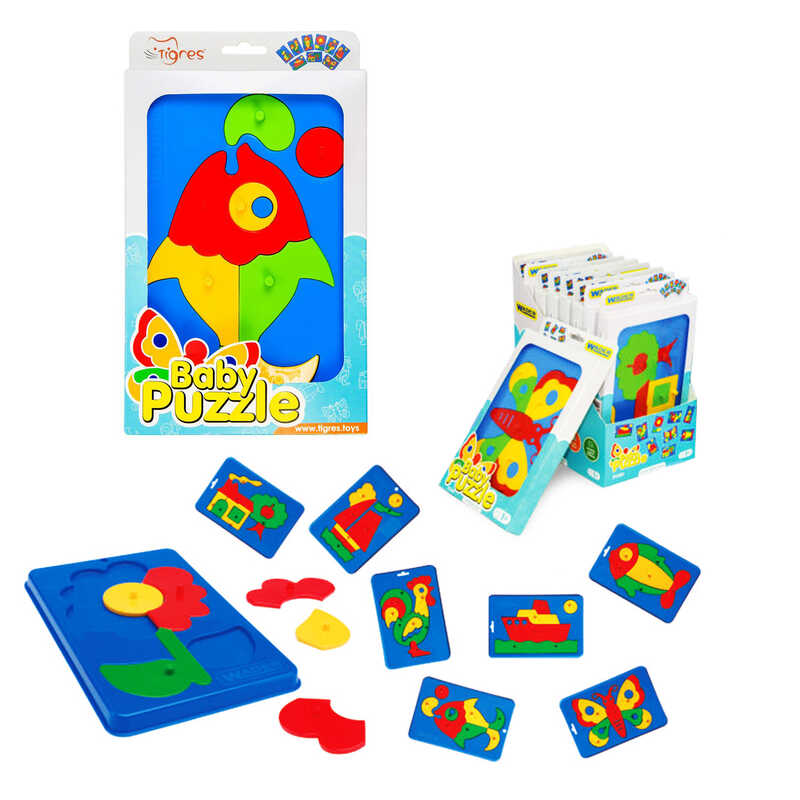 гр Іграшка розвиваюча "Baby puzzles" 39340 (30) "Tigres"