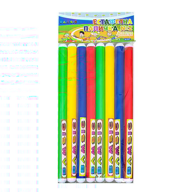 гр Естафетна паличка 0357 (28) в наборі 8 шт, "BAMSIC"