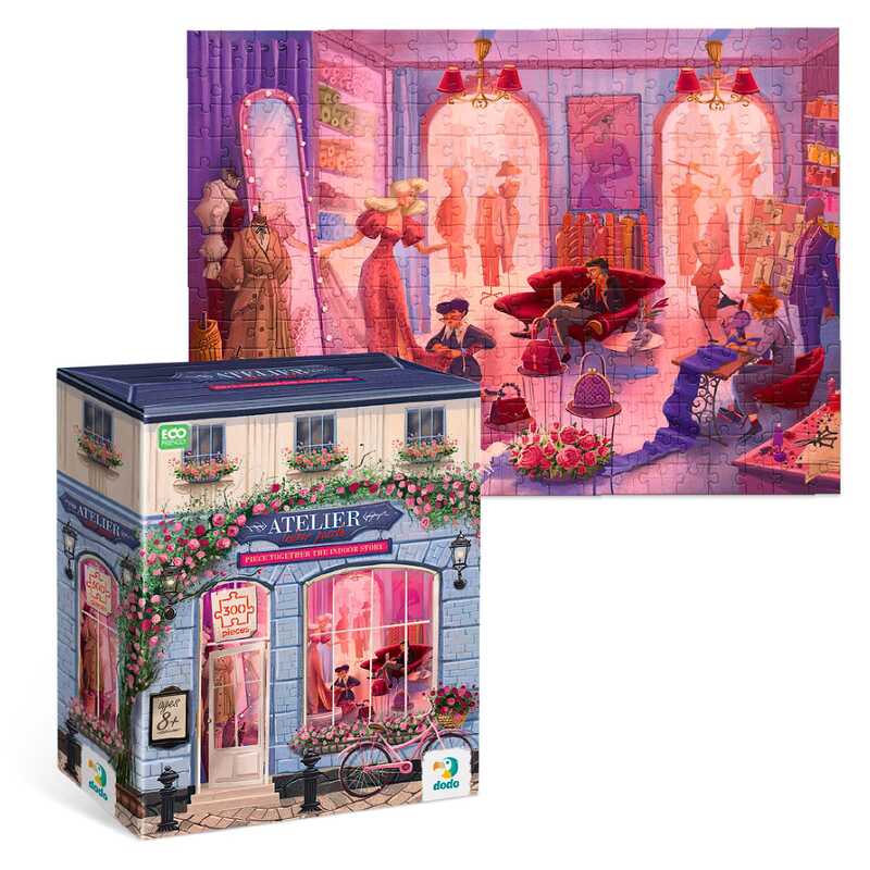гр Пазл "Ательє мод", 300 елементів, 300601 (12) "DoDo"