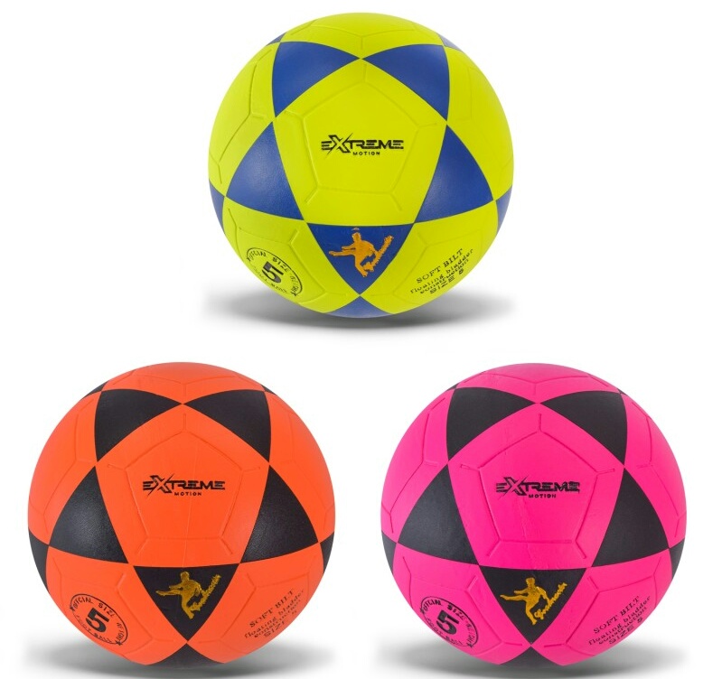 М'яч футбольний FB24521, безшовний , кульок, ламінірований, 3 кольори