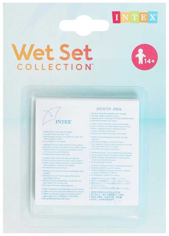 «Intex Рем-комплект 59631 NP , самоклійка, 6 латок, 7х7см