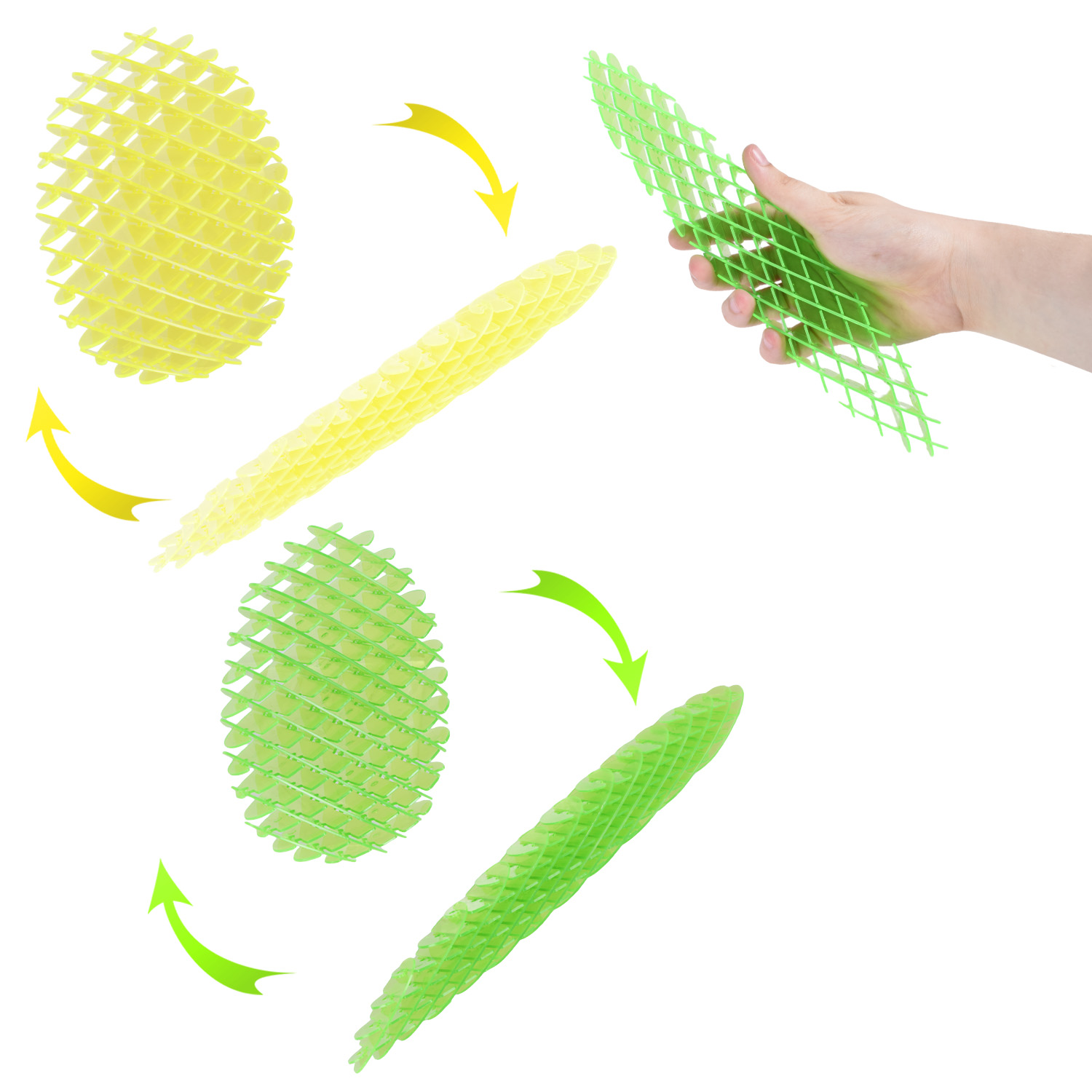 РОЗПРОДАЖ !!! Антистрес Crazy Morf C0704 , ABS , 12.5 см , у пакеті