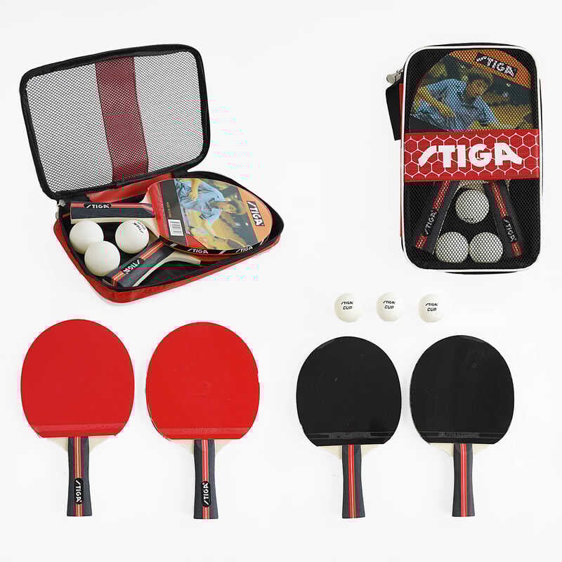 Набір ракеток C 65282 (50) 2 штуки, 3 м’ячі, у чохлі