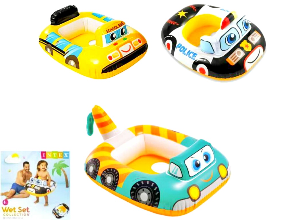 «Intex Плотик 59586 NP , 3 види, розміром 73х58см, від 1 року , кульок