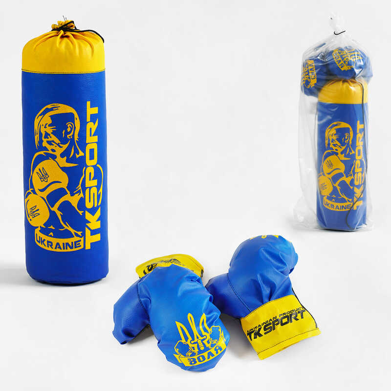 гр Боксерський набір МАЛИЙ (1)  У76779 , "TK Sport Україна", висота 42 см