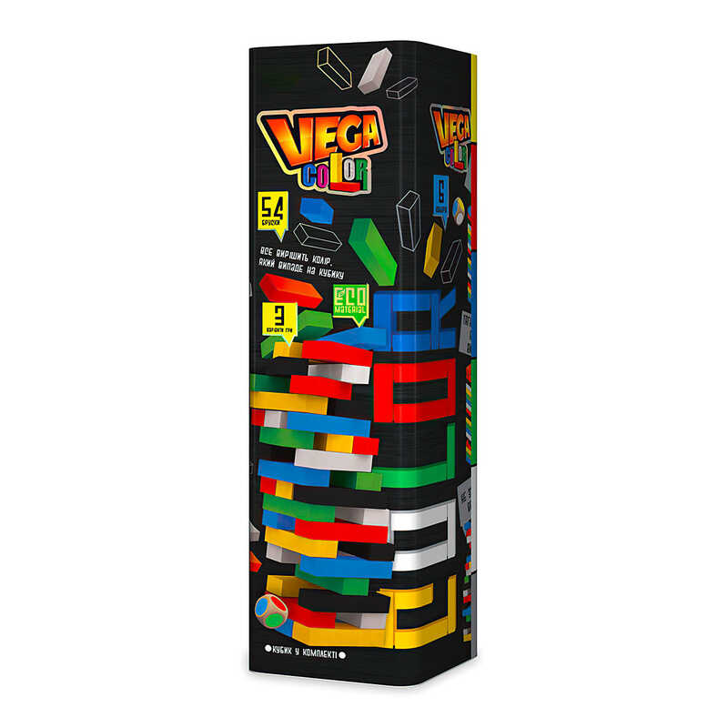 гр Настільна розвивальна гра "VEGA COLOR" GVC-01U УКР. (6) "Danko Toys"