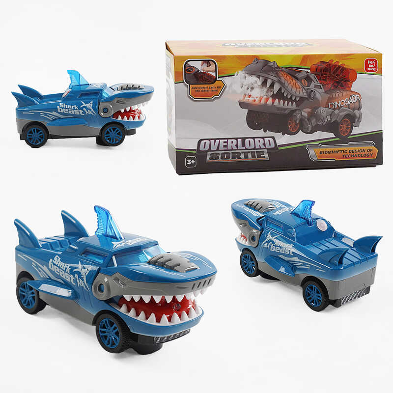 Машина YY 2323 (96) мелодія, підсвічування, колесо вільного ходу, парогенератор, в коробці