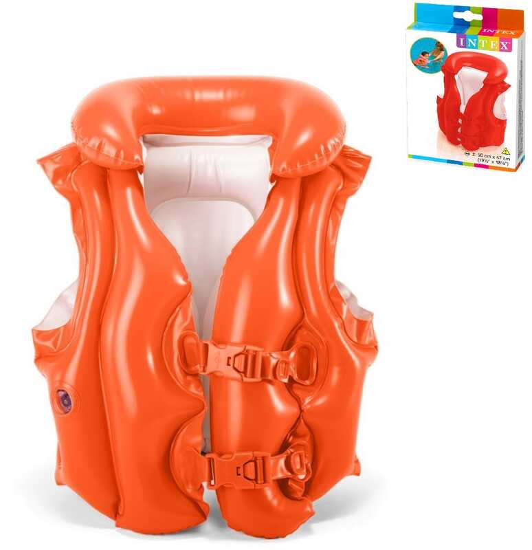 Intex Жилет 58671 NP "Люкс" (24) розміром 50х47см, від 3 до 6 років