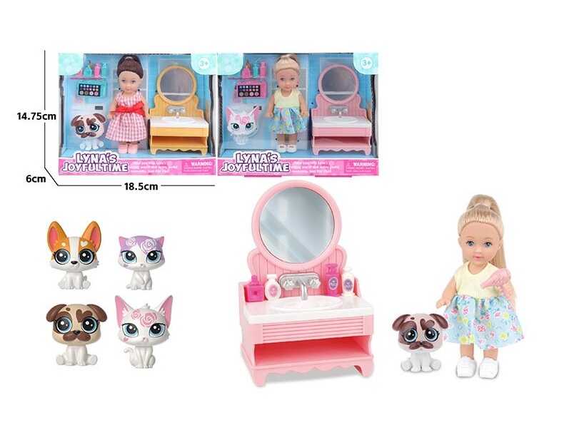 Лялька 3817 (96/2) 2 види, в коробці, ВИДАЄТЬСЯ МІКС