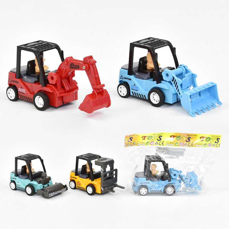 Спецтехніка SD 905-2 (200/2) 4 види, 1шт в пакеті