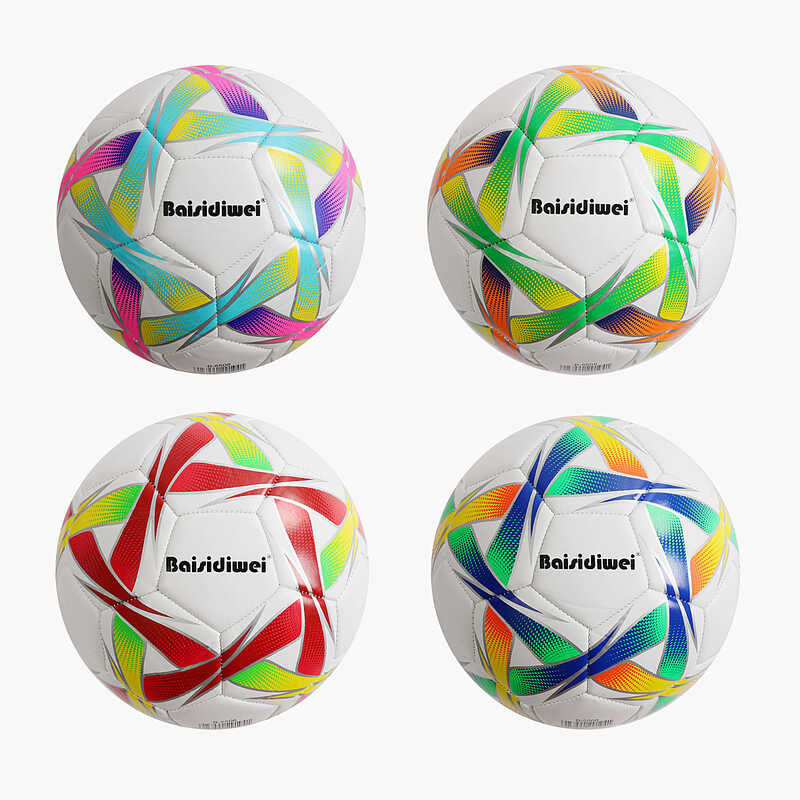 М`яч футбольний C 70251 (60) 4 види, вага 400-420 грамів, матеріал PU, балон гумовий, розмір №5, ВИДАЄТЬСЯ ТІЛЬКИ МІКС ВИДІВ