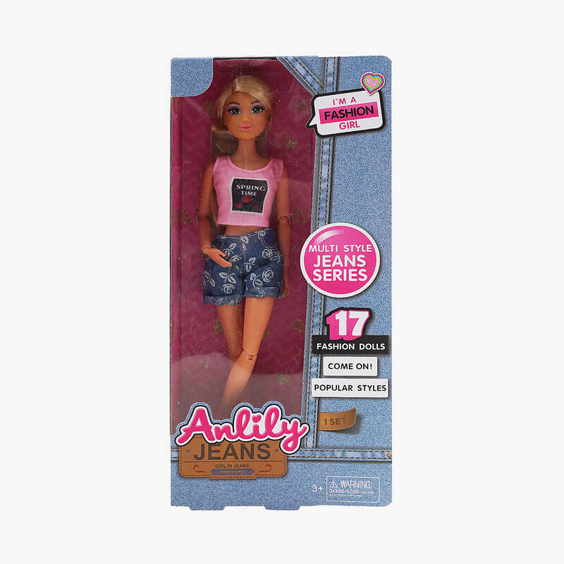 Лялька 616060 E (48) має точки артикуляції, знімний одяг, висота 30 см, в коробці