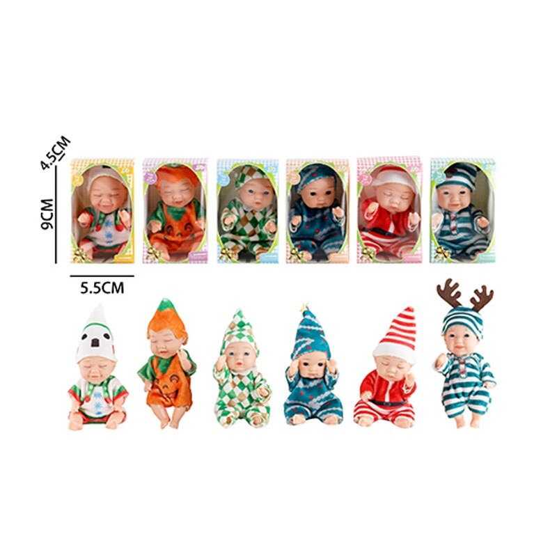 Пупс LK 3200-1 (720/2) святковий костюм, висота 9 см, в коробці, ВИДАЄТЬСЯ ТІЛЬКИ МІКС ВИДІВ