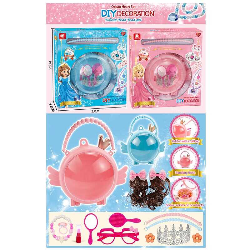 Набір прикрас CQS 016 (60/2) 2 кольори, в коробці