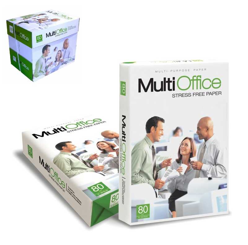 гр Папір Multi Office (5) А4, 80 г/м2, білий, 500 аркушів