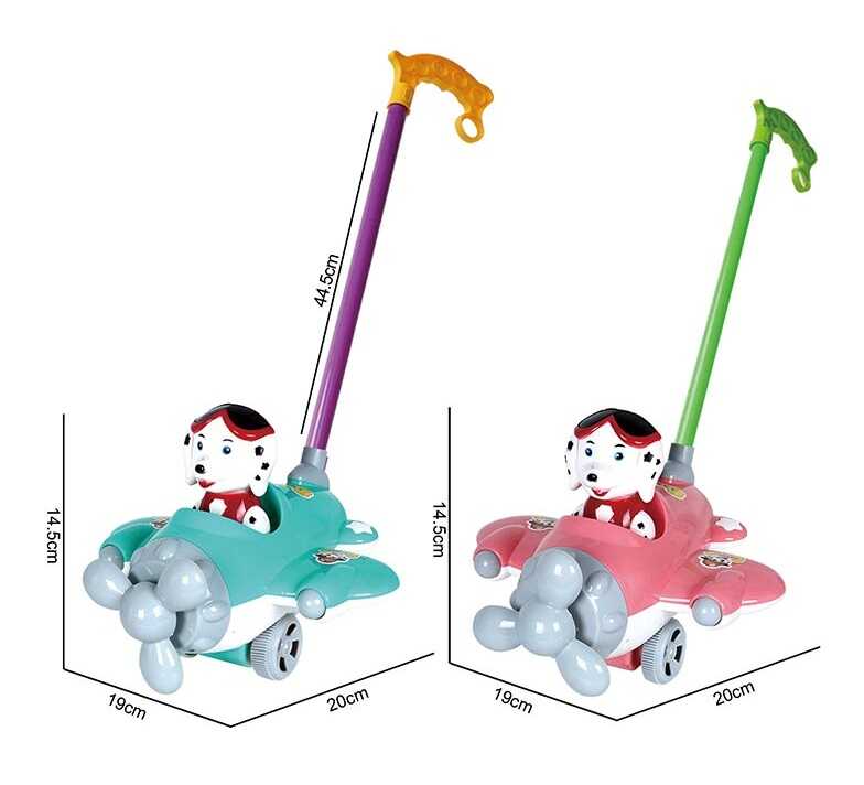 Каталка 198-21 (72/2) 2 види, дзвіночок, у пакеті, видається мікс