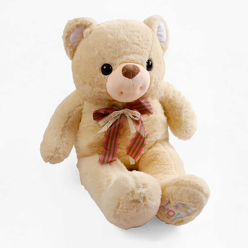 М`яка іграшка M 18072 (63) “Ведмедик”, 35х21х53 см, бантик