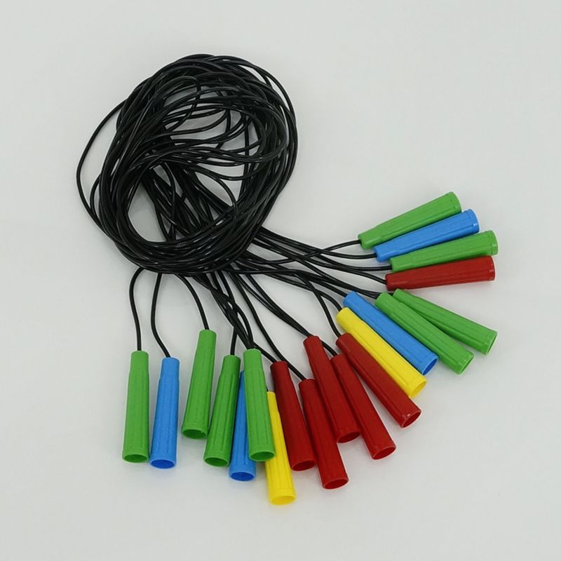 гр Скакалка №2 чорна 034/3 (10) довжина 2.2м ЦІНА ЗА ЗВ’ЯЗКУ, У ЗВ’ЯЗЦІ 10ШТ, "BAMSIC"