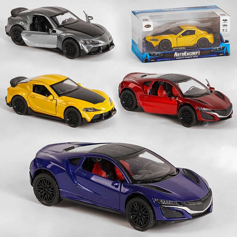 Машинка MG - 90378 (120/2) "Авто Експерт", 2 види, по 2 кольори, 1:36, світло, звук, інерція, в коробці ВИДАЄТЬСЯ МІКС ВИДІВ