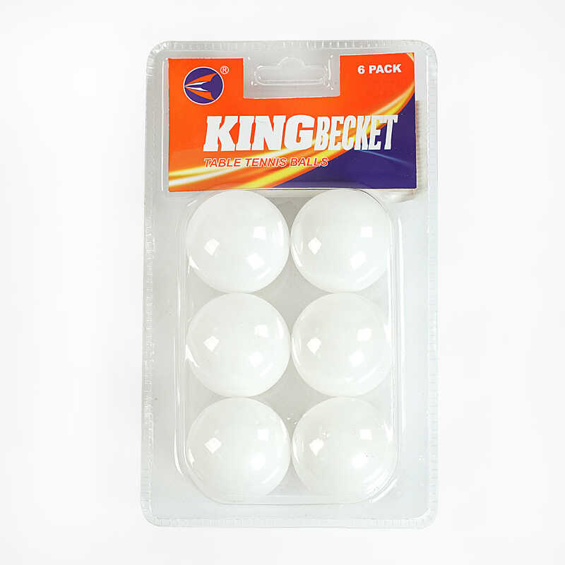 М'яч тенісний C 55225 (260) 6 штук, у слюді