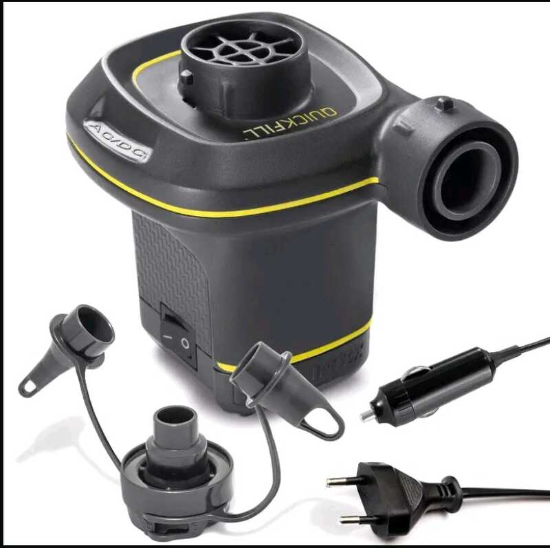 «Intex Електричний насос 66634 , (480 л/хв) 12 V / 220-240V