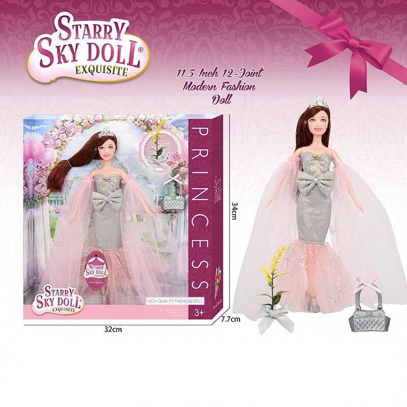 Лялька SK 026 D (48/2) висота 30 см, взуття, прикраса, аксесуар, в коробці