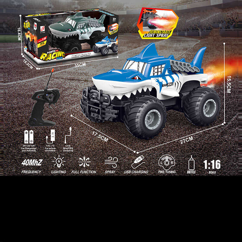 Машина на радіокеруванні ZJ 238-86 A (24) 2 кольори, акумулятор 3.7 V, пульт, масштаб 1:16, підсвічування, парогенератор, гумові шини, в коробці